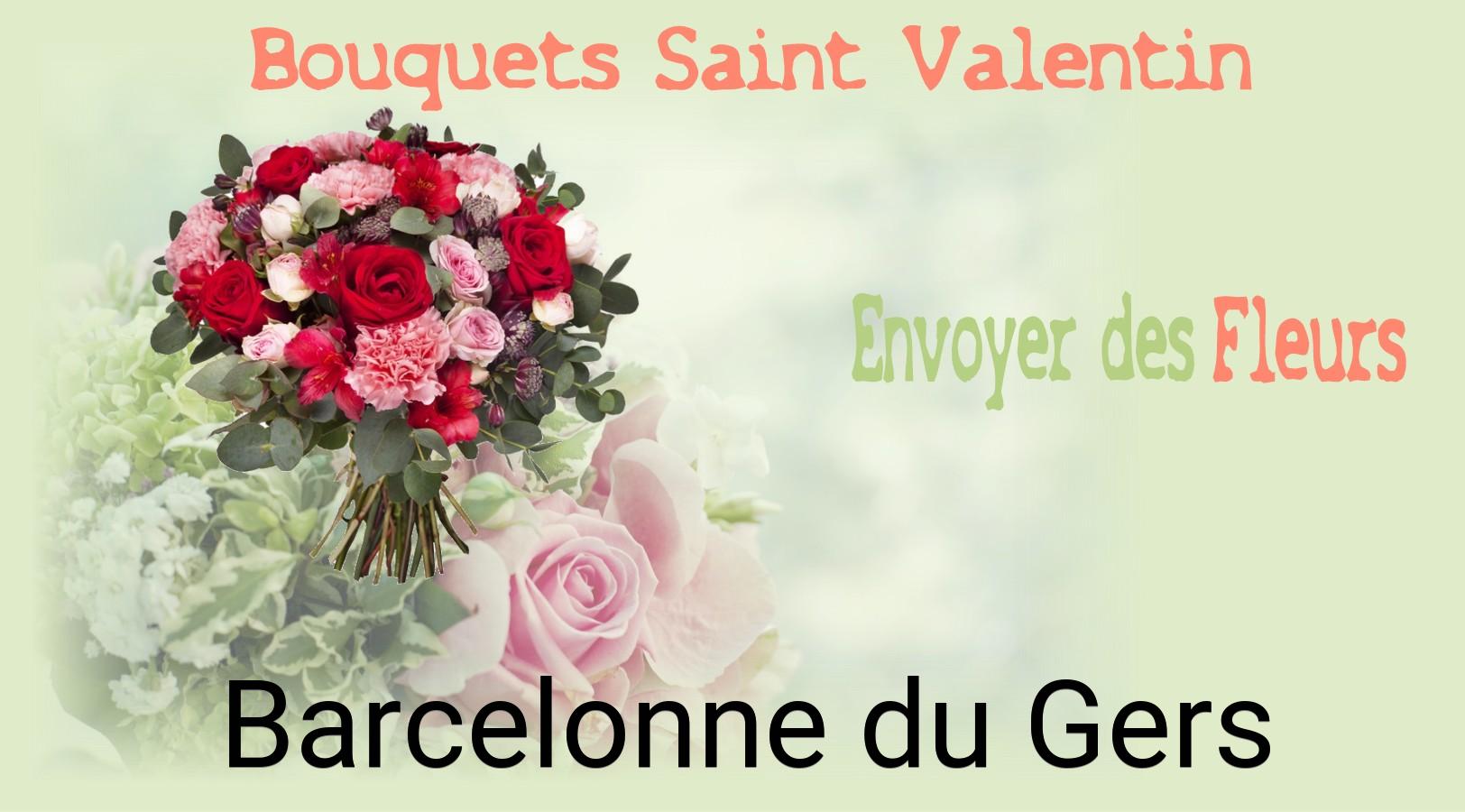 Roses de Saint-Valentin livrées à Barcelonne-du-Gers